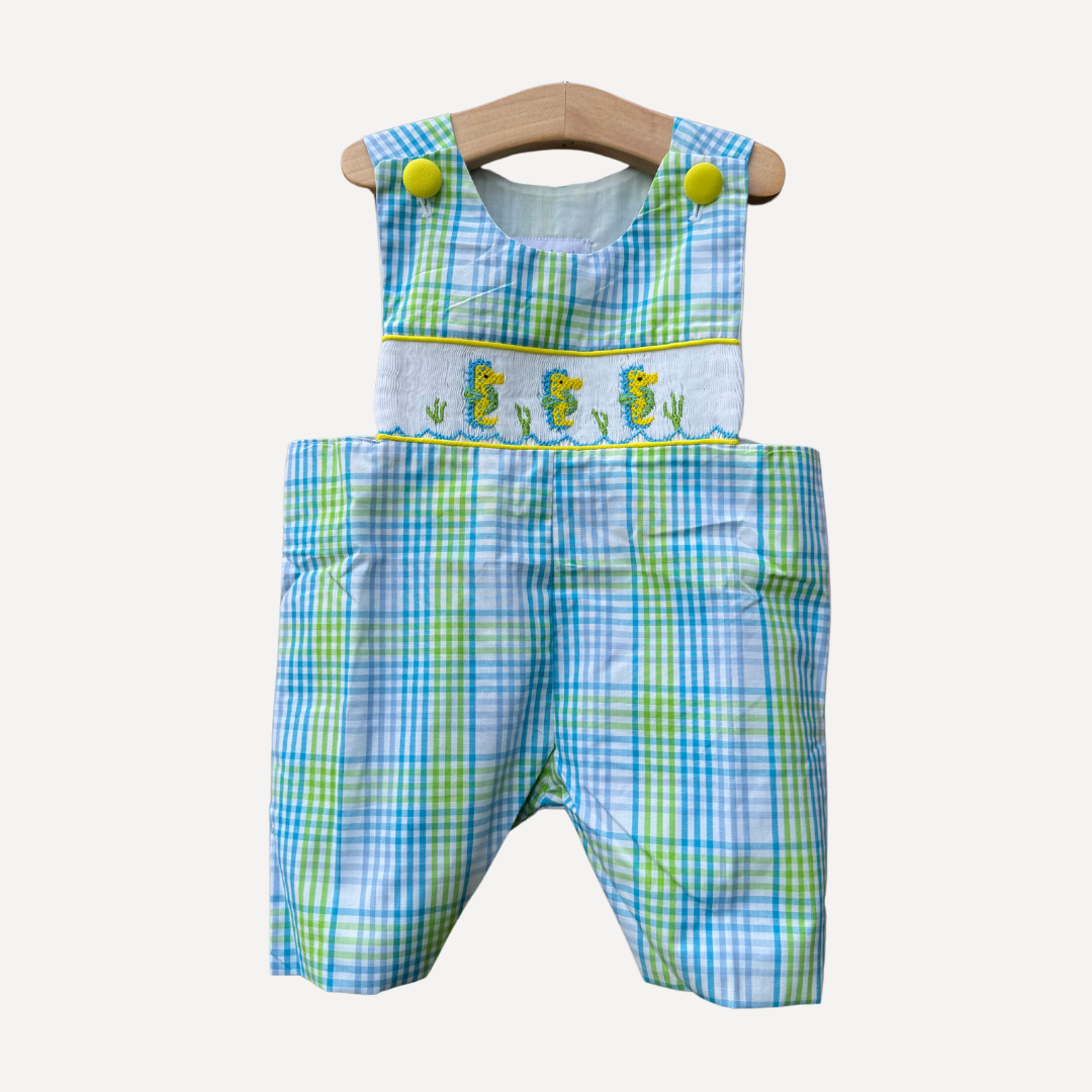 Seahorse Smocked Shortall