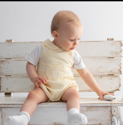 Striped Anchor Dungaree