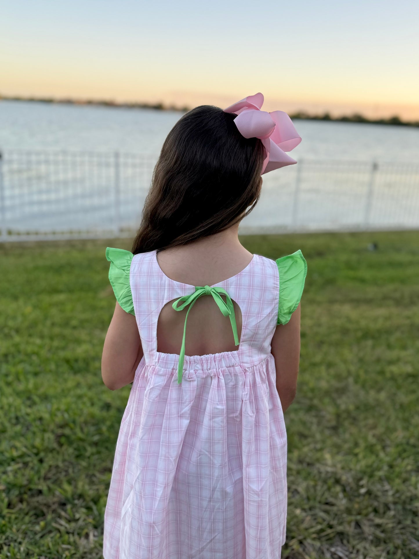 Strawberry Hand Smocked Dress