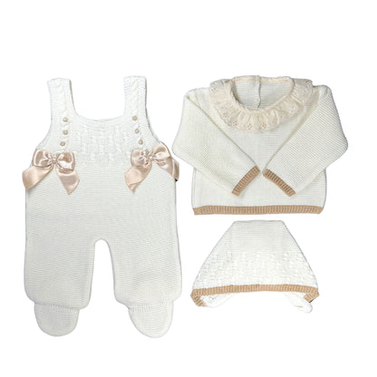 3 Piece Knitted Romper