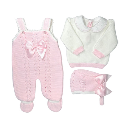 3 Piece Knitted Romper