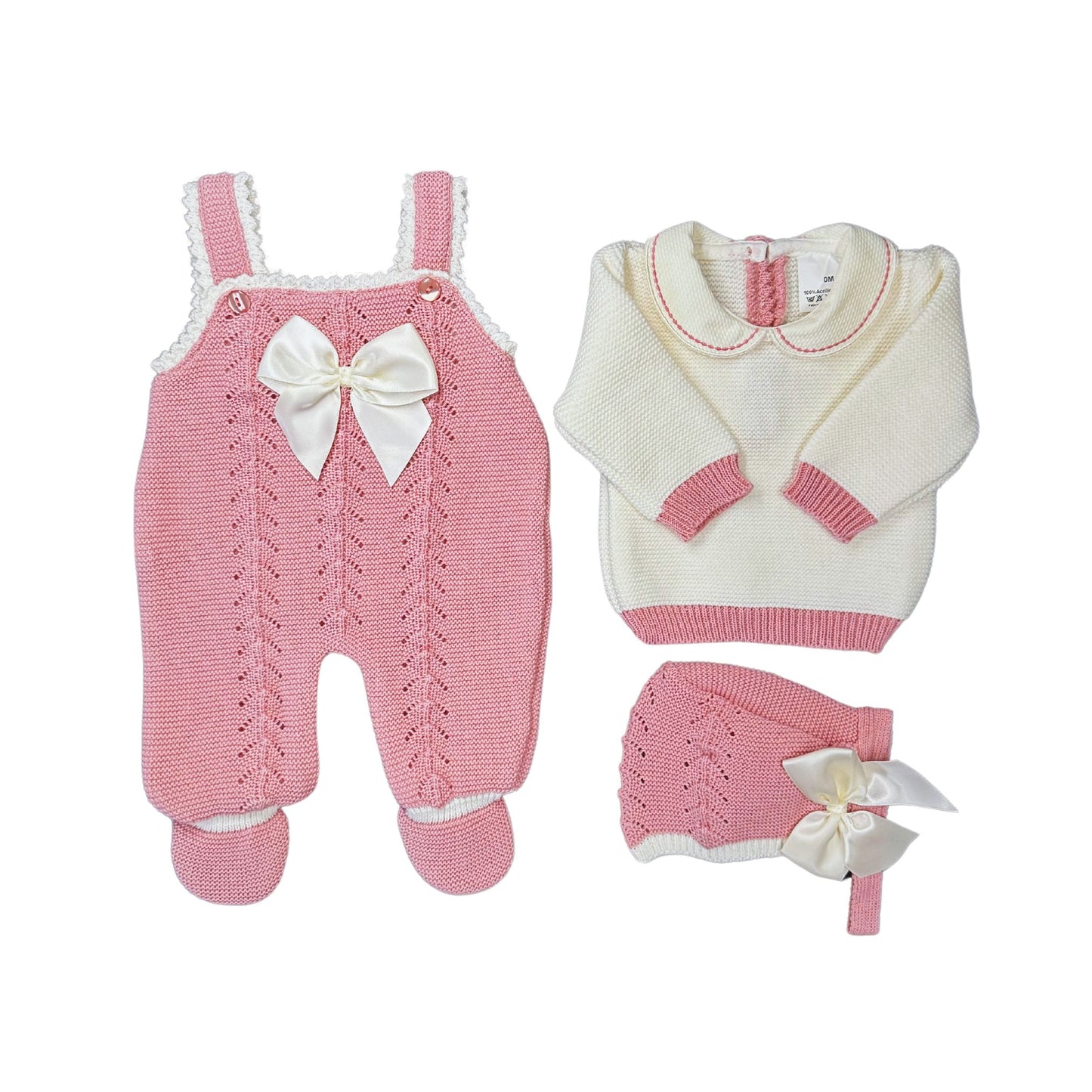 3 Piece Knitted Romper